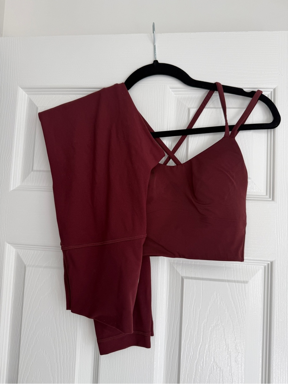 Lululemon align leggings and like a cloud bra set